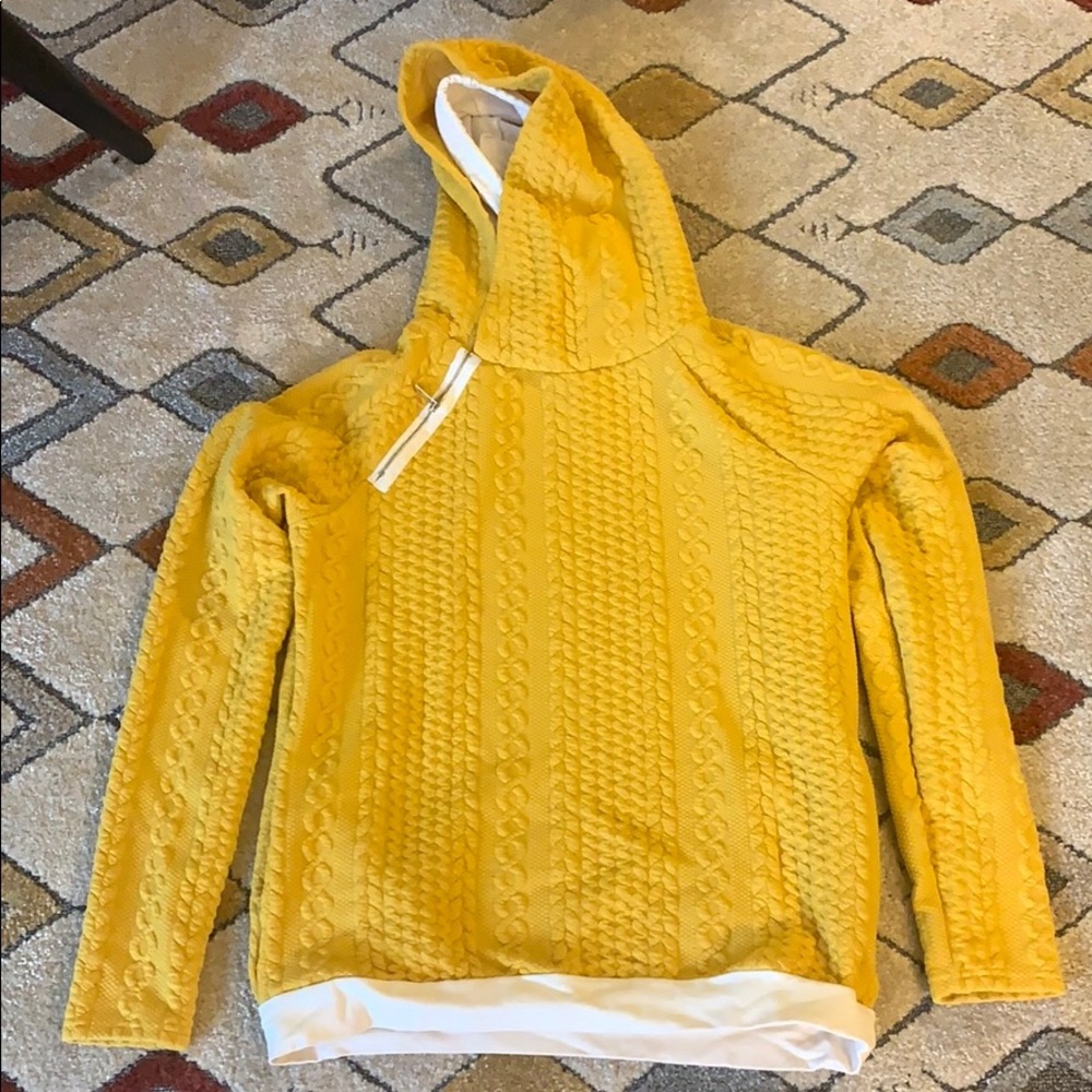 AndTheWhy cable knit hoodie / sweatshirt
